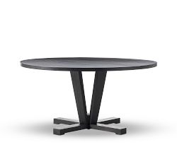 Parkview Reclaimed Wood Round Pedestal Dining Table (60")