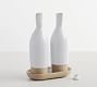 Quinn Handcrafted Stoneware Olive Oil &amp; Vinegar Cruet