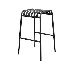 Enid Metal Stackable Outdoor Barstools - Set of 2