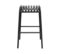 Enid Metal Stackable Outdoor Barstools - Set of 2