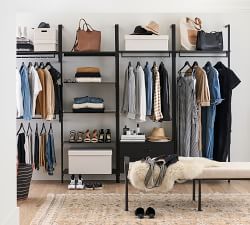 Temple Street Simple Closet Rail