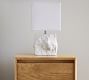 Amara Chiseled Marble Table Lamp (14"-19")