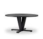 Parkview Reclaimed Wood Round Pedestal Dining Table (60")