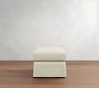 PB Comfort Modern Roll Arm Slipcovered Storage Ottoman