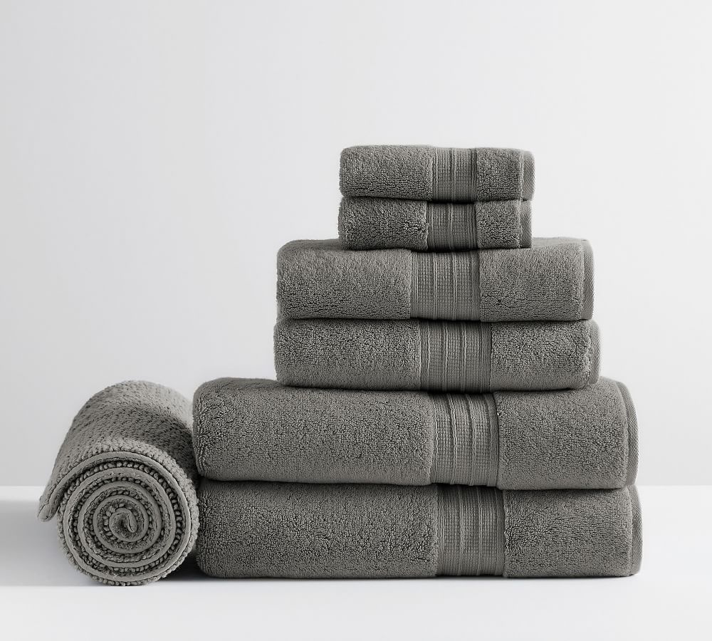 Hydrocotton Towel Bundles - Flagstone, Set of 7
