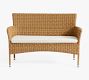 Capri Wicker Outdoor Loveseat (53")
