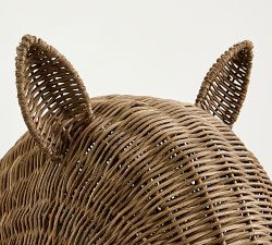 Woven Horsehead Wall Art