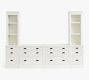 Aubrey File Cabinet with Shelf Set (108")​