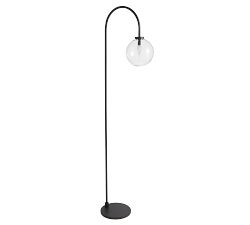 Claremont Glass Globe Floor Lamp (65")