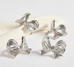 Monique Lhuillier Clara Bow Napkin Rings - Set of 4