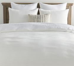 European Striped Dobby Linen Sham