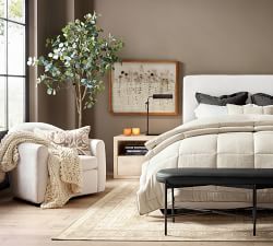 Faux Silver Dollar Eucalyptus Tree