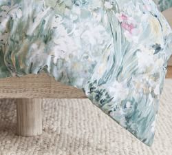 Giverny Fleur Organic Percale Duvet Cover