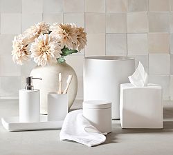 Mason Glazed Stoneware Bathroom Accessories