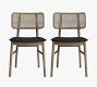 Serling Leather Dining Chairs, Set of 2