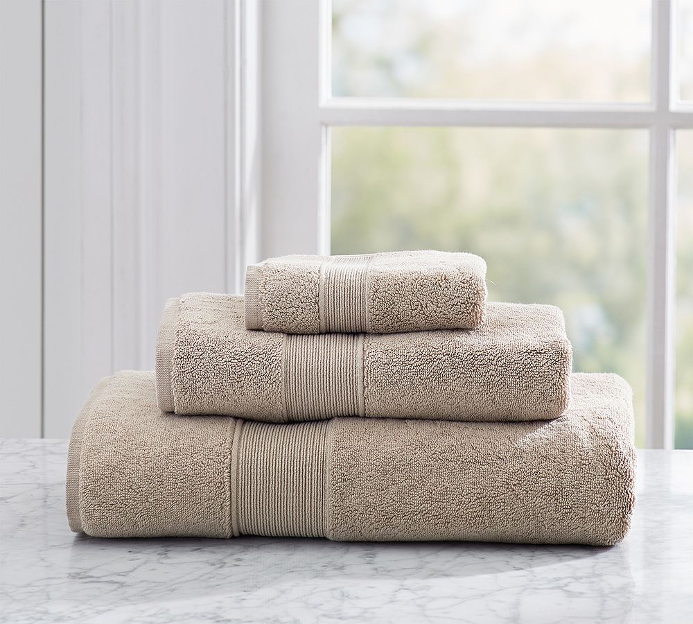 Classic Organic Bath Towel - Taupe