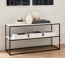 Delaney Marble Media Console