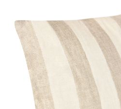 Lita Linen Striped Pillow Cover