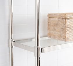 Metal Over-the-Toilet Storage