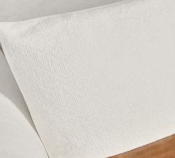 Aleta Leather &amp; Linen Pillow Cover