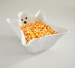 Gus the Ghost Stoneware Candy Bowl