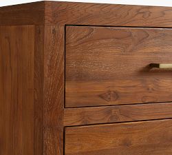 Menlo Reclaimed Teak 5-Drawer Tall Dresser (32")