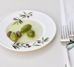 Monique Lhuillier Olive Orchard Appetizer Plates - Set of 4