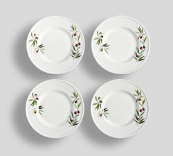 Monique Lhuillier Olive Orchard Appetizer Plates - Set of 4