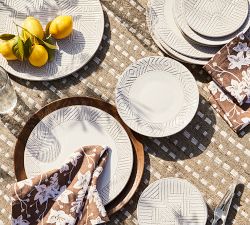 Sweet July Stoneware Serve Platter