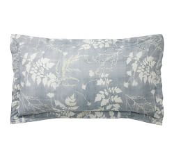 Shadow Floral Percale Sham