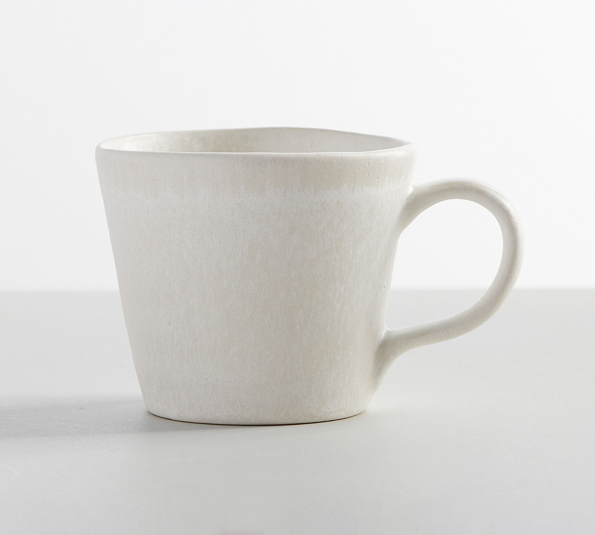 Larkin Stoneware Mugs - Set of 4 - Set of 4 - Shell White