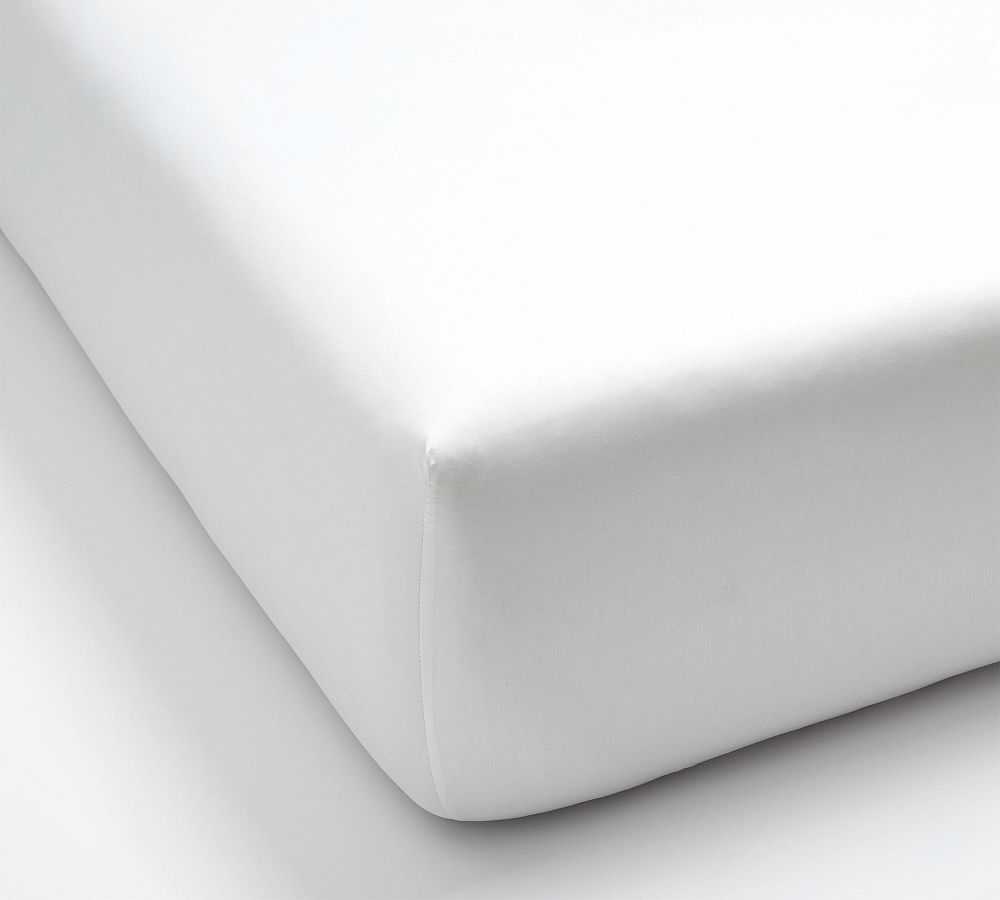 TENCEL™ Fitted Sheet - White, King