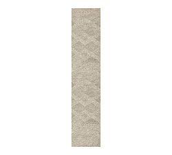 Open Box: Chase Textured Hand-Tufted Wool Rug, 2.5' x 12'-Natural
