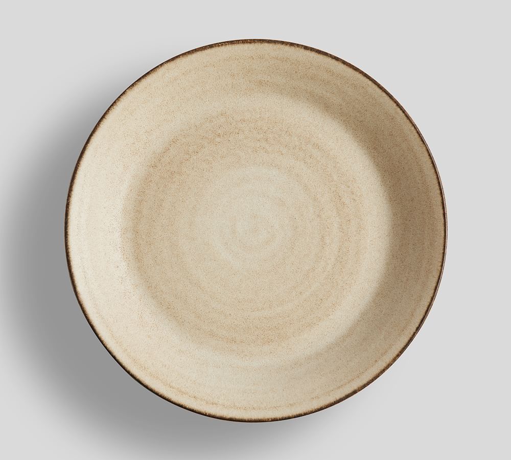 Larkin Stoneware Salad Plates - Set of 4 - Set of 4 - Sand