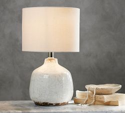 Bethany Petite Ceramic Table Lamp (15")