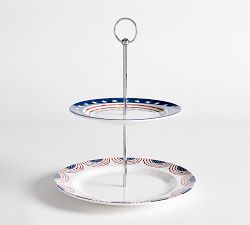 Cabana Americana Outdoor Melamine Tiered Stand