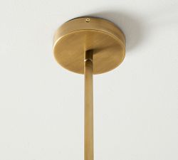 Holden Milk Glass Chandelier (34"-37")