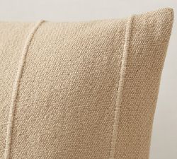 Mudcloth Flax Lumbar Pillow Cover