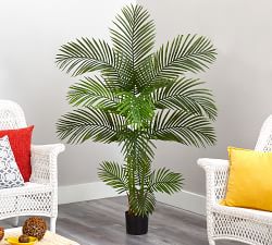 Faux Areca Palm Trees