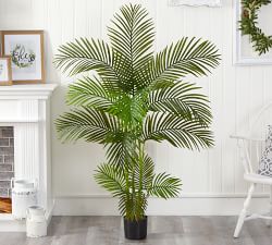 Faux Areca Palm Trees