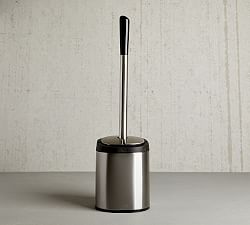 Toilet Brush with Self-Closing Lid