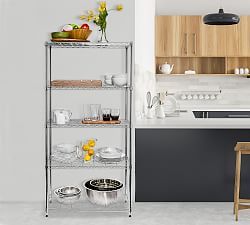 Wire Rolling Storage Cart