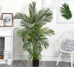 Faux Areca Palm Trees