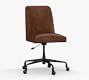 Layton Leather Swivel Desk Chair