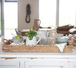 Catherine Wicker Tray