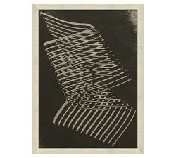 Lines on Linen Framed Prints