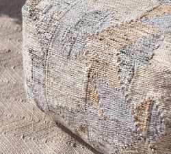 Naomi Handwoven Indoor/Outdoor Pouf