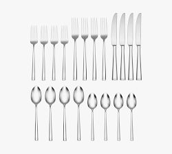 Pearce 20-Piece Stainless Steel Flatware Set