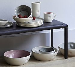 Pinch Stoneware Cereal Bowls - Set of 4