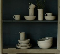 Pinch Stoneware Cereal Bowls - Set of 4